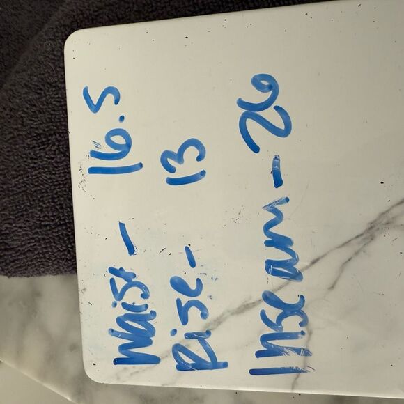 Vintage Status Women’s Medium 100% Linen Shiny pants LagenLook Minimalist - Picture 5 of 5